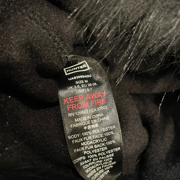 Hunter ORIGINAL TALL FAUX FUR WOMEN'S BOOT SOCKS NEW - Picture 8 of 10